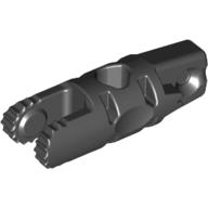 Lego Hinge Cylinder 1 x 3 Locking with 1 Finger and 2 Fingers On Ends, with Hole, 9 Teeth