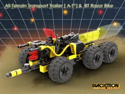 Container, Trailer, Razor combo pack