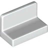 Panel 1 x 2 x 1 [Rounded Corners] / White