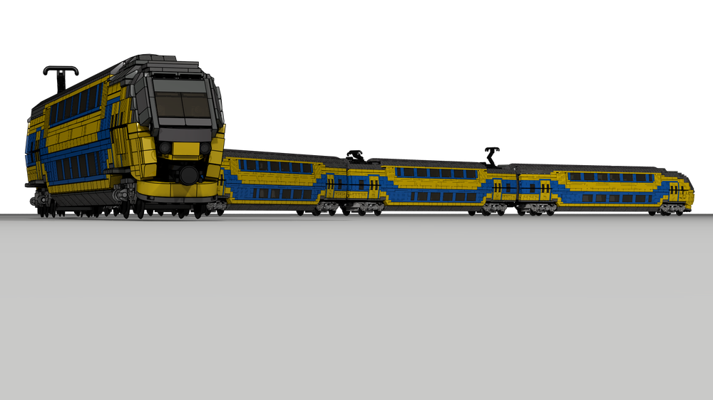 Lego NS VIRM aka "Dubbeldekker'