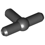 Pneumatic T-Piece (T Bar) [New Style] / Black