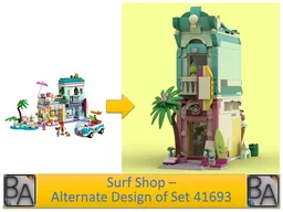 Surf Shop - Alternate Design of Set 41693