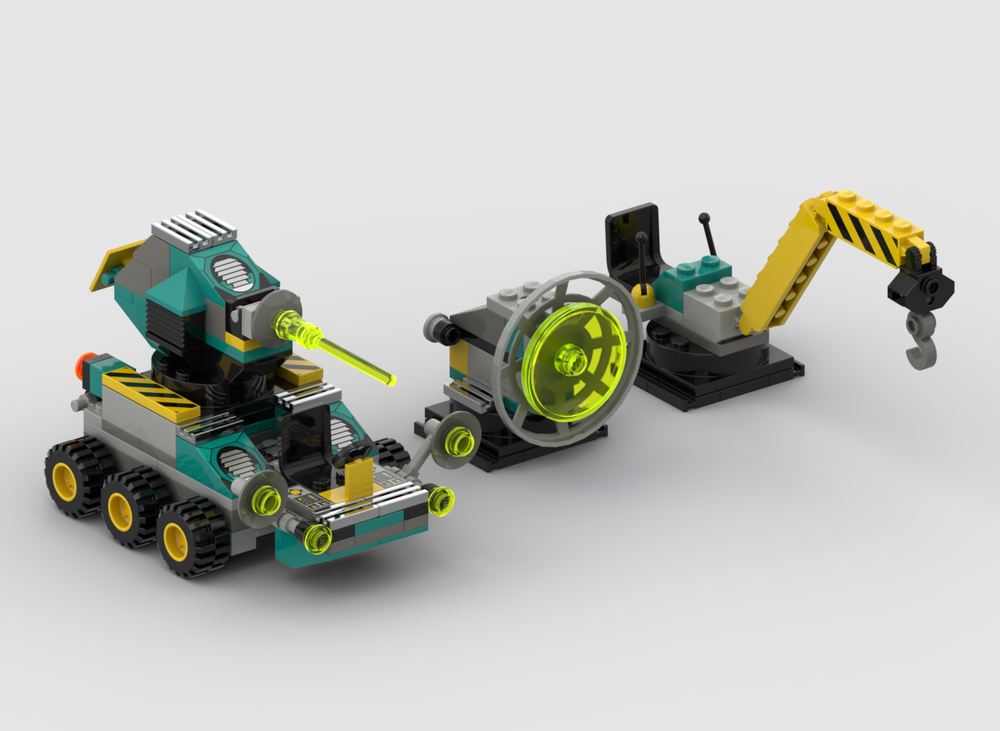Lego Rock Raiders - Small Mobile Transport