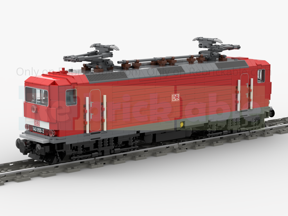 Lego Electric Locomotive BR143 of the DBAG