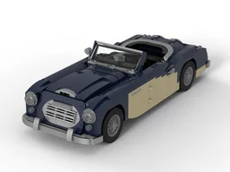 Austin Healey 3000 Mk1 (dark blue over tan)