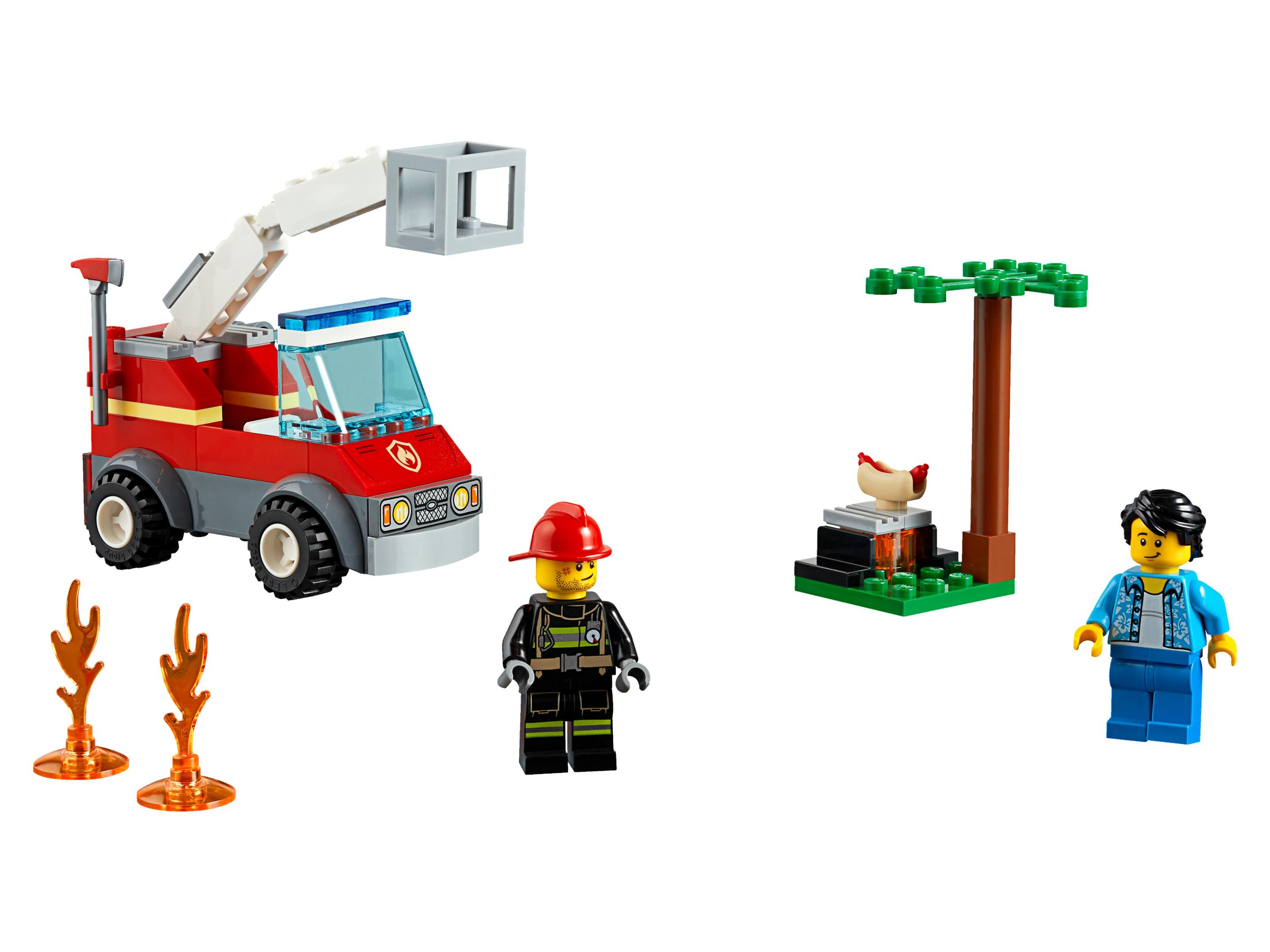 Lego Barbecue Burn Out