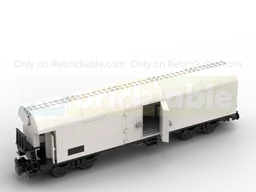 8wide 4-axle refrigerated wagon "Iacms" of the DR