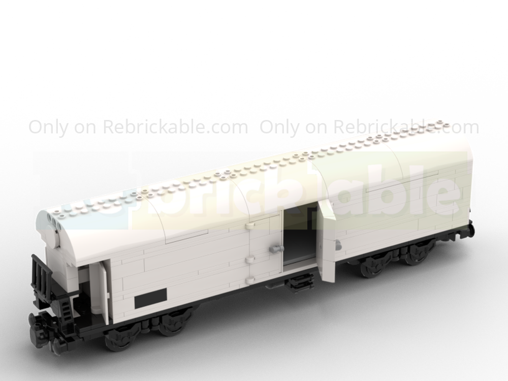 Lego 8wide 4-axle refrigerated wagon "Iacms" of the DR