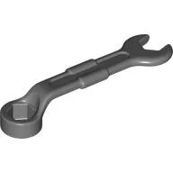 Duplo Wrench with Handles / Dark Bluish Gray