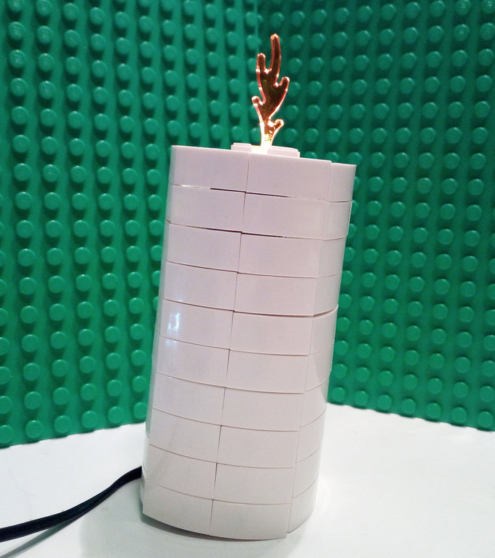 Lego Candle with PowerFuntion LED