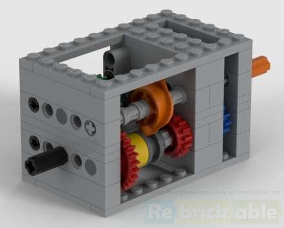 Lego Heavy Duty 3 Speed Sequential Transmission