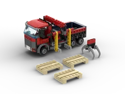 LKW mit Ladekran