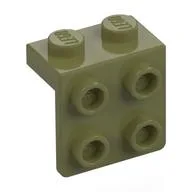 Bracket 1 x 2 - 2 x 2 / Olive Green