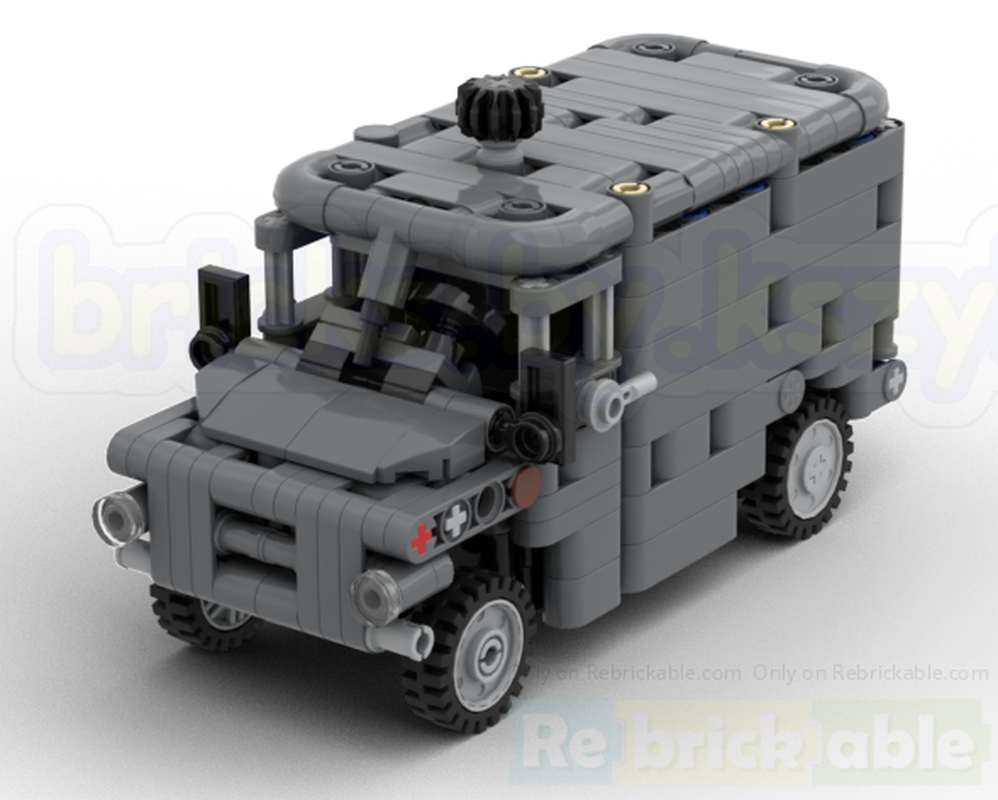 Lego Nysa 522 Cargo Van – Vintage Polish Van