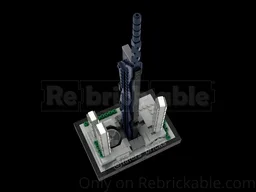 Merdeka 118 1:2000 scale