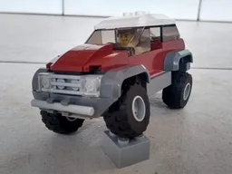 City SUV with suspension