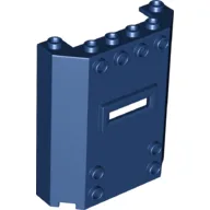 Panel 2 x 6 x 6 with Window Slot / Dark Blue
