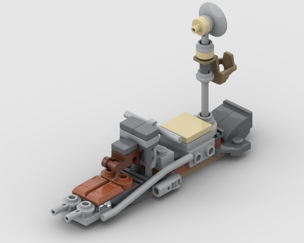Lego 75436 SW Grogu's Wild Speeder Bike Ride