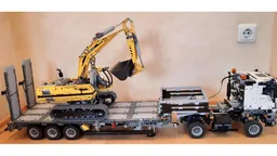 Tieflader (low loader)
