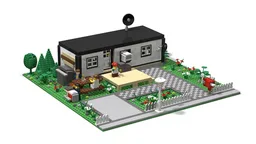 Small Cottage with garden, barbecue and interior