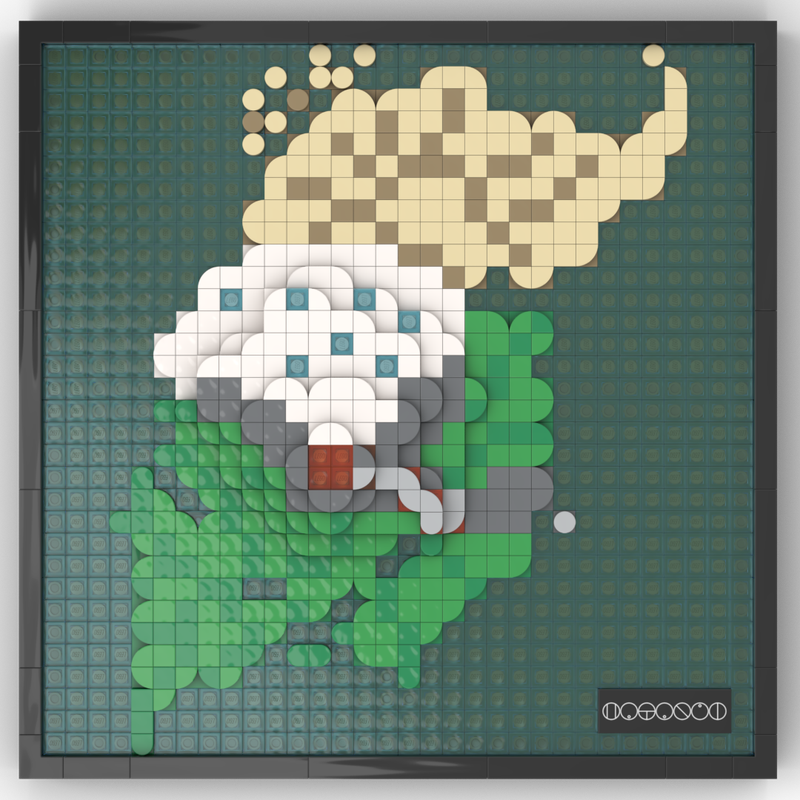 Lego Island of Matanui Map Art V1