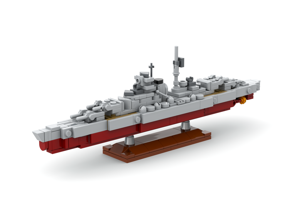 Lego Bismarck Battleship