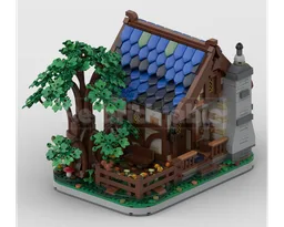 Medieval Castle: House (with Tree)