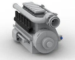 Sulzer diesel engine