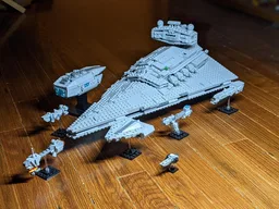 Imperial Escort Fleet 1:3300 - Companion MOC to 75394 ISD