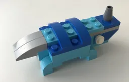 10696 Blue dinosaur