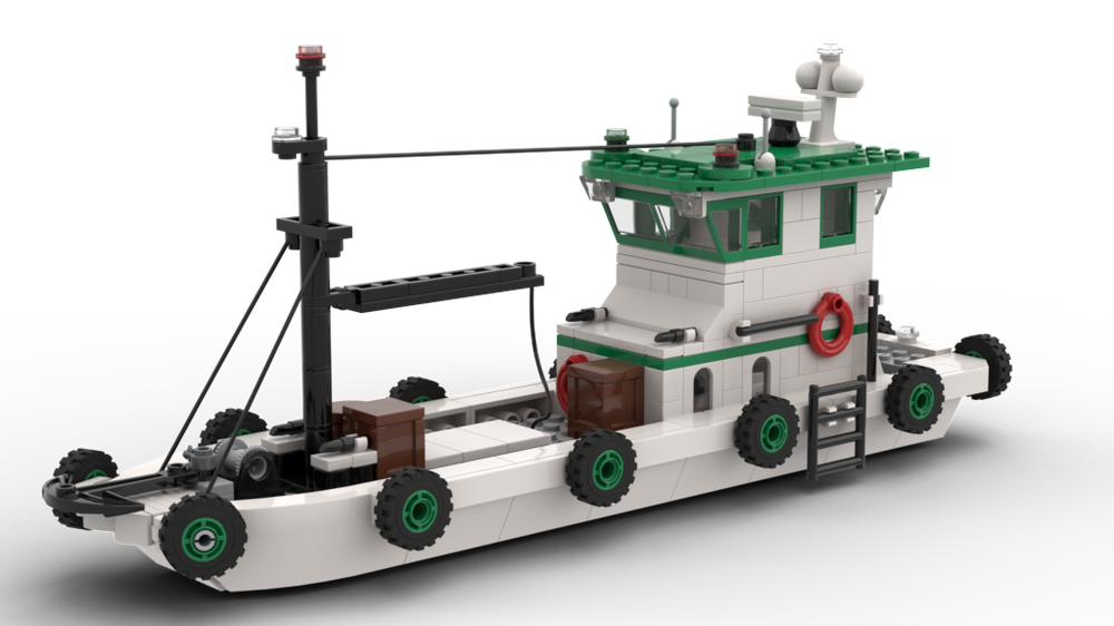 Lego Fishing Boat