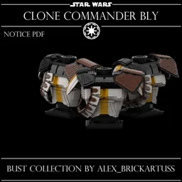 Bust Clone Commander Bly