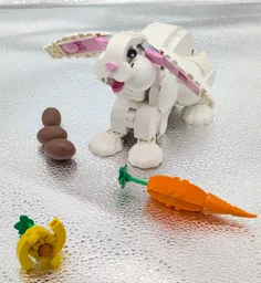 Pooping White Rabbit