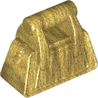 Bag / Handbag / Purse Angular with Zipper [Plain] / Pearl Gold