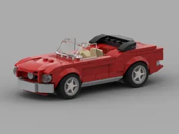 1965 Ford Mustang Convertible - 6 stud wide