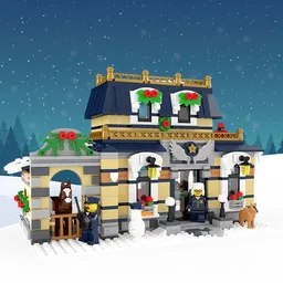 Winter Village Police Station