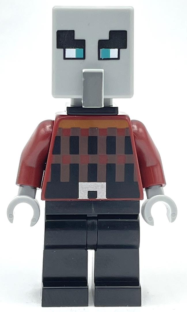 Lego Pillager, Black Legs and Black Neck Bracket