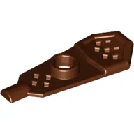 Minifig Footwear Snowshoe [Short Front End] / Reddish Brown