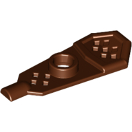 Lego Minifig Footwear Snowshoe [Short Front End] / Reddish Brown