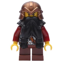 Dwarf, Black Beard, Copper Helmet