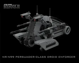 NR-N99 Persuader-class droid enforcer (Snail Tank) (Corporate Alliance Tank) Minifig Scale