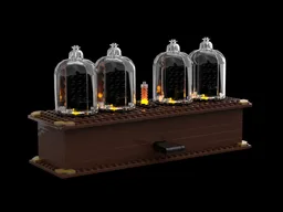 Faux Nixie Tube Clock