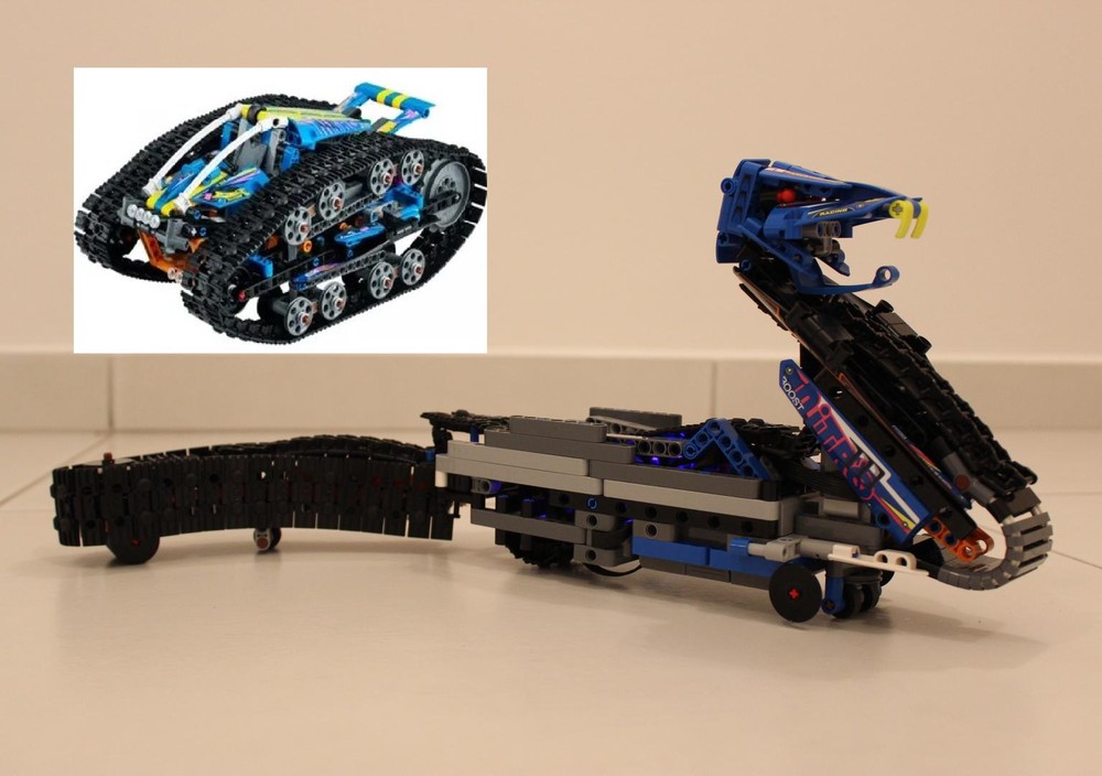 Lego Snake 42140 alternative model