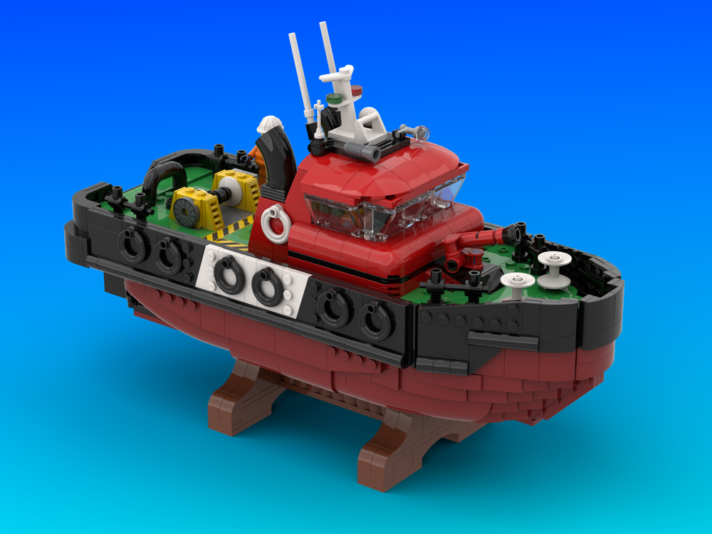 Lego Harbour Tugboat