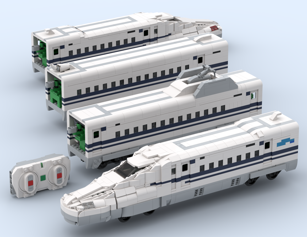 Lego JR West N700 Series Shinkansen (P-set)