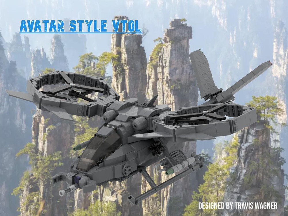 Lego 'WASP' AVATAR style VTOL