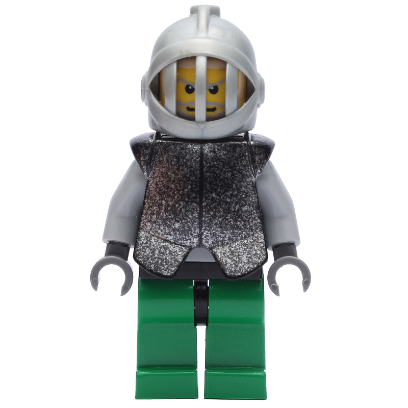 Lego Knight (Knights Kingdom II) - Hero, Light Gray Beard