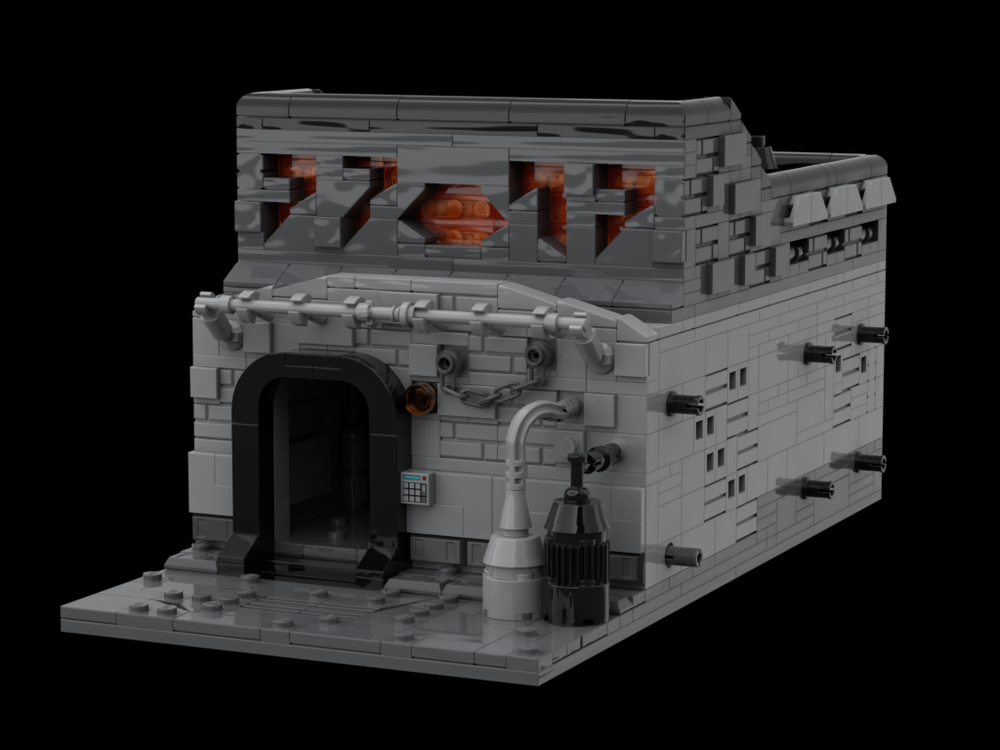 Lego Droid Repair Shop (Modular Building)