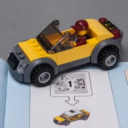 60233 Polybag 1 rebuild model