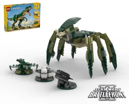 Acklay Attack (31151 Alternate Build)